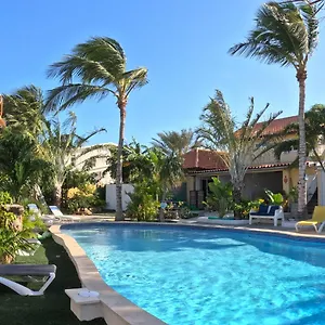  Apartment Casalina Garden 2 Blocks To Palm & Kitesurfing School Aruba